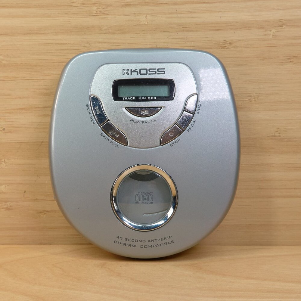 Vintage Koss CDP2044‑2 Vintage Portable CD Player | Tested & Working